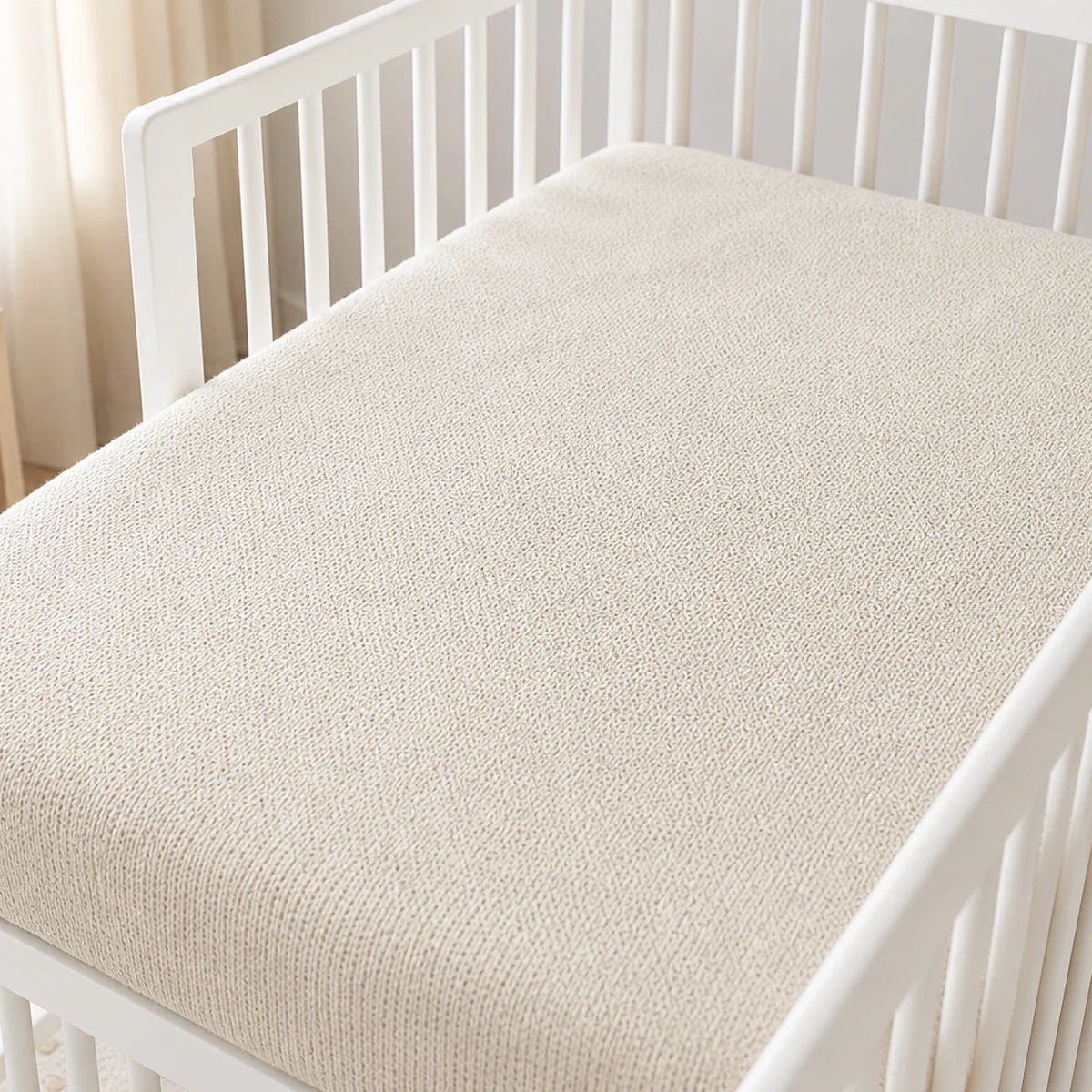 Knit Crib Sheet