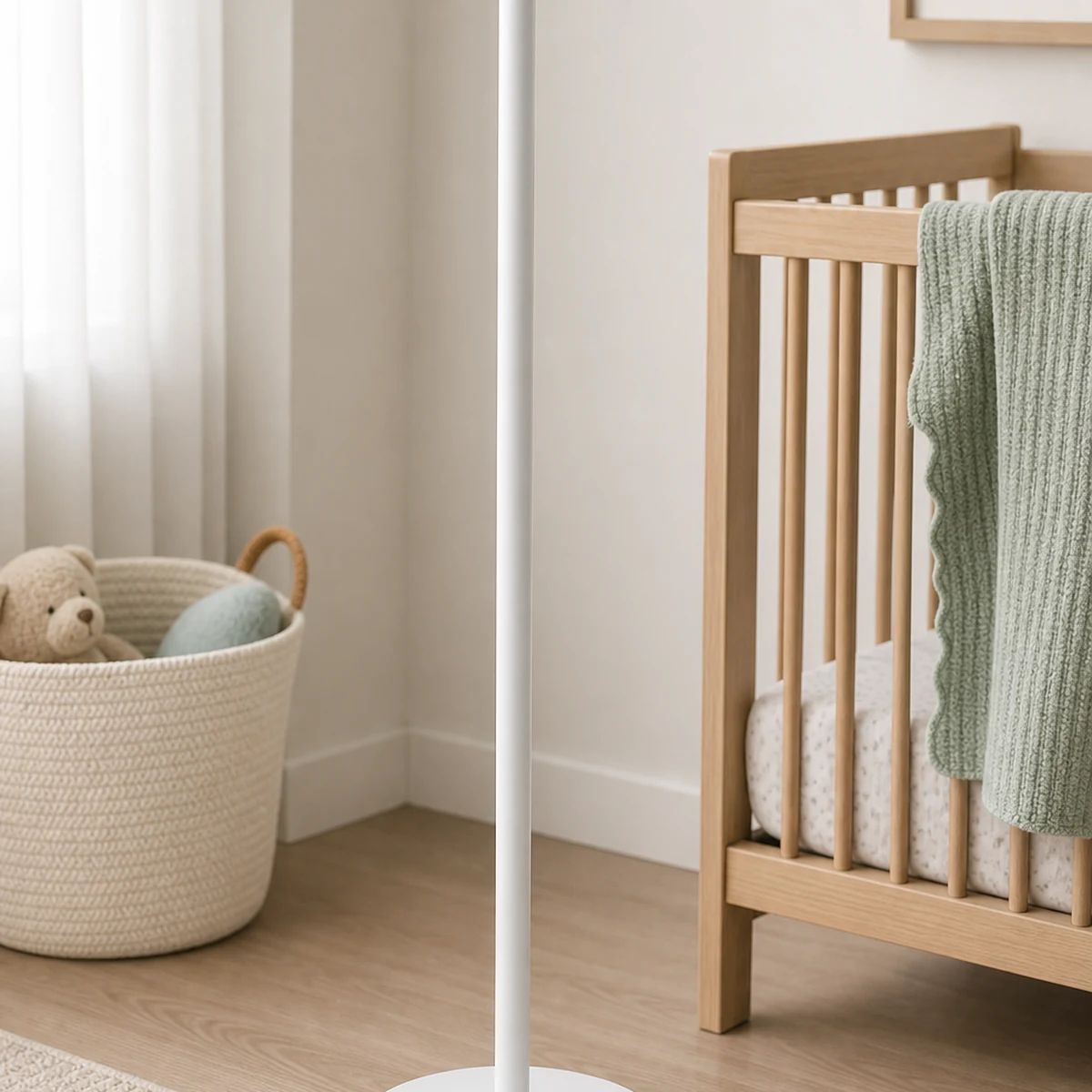 Non-branded nursery accessory and small parts check scene